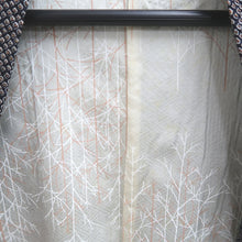 Load image into Gallery viewer, Haori Jacket Vintage(1950-1980) Black Tan Full Shibori Floral pattern Silk #10950F2
