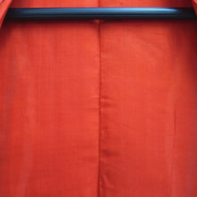Load image into Gallery viewer, Kimono Vintage(1920-1950) Red Meisen Bamboo Silk #10765D4
