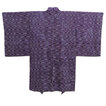 Load image into Gallery viewer, Haori Jacket Vintage(1950-1980) Purple Ryusui Botanical Silk #11010A1
