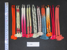 Load image into Gallery viewer, S#5164 Silk Haori Himo Flat Braid 10pcs Bundle Pack
