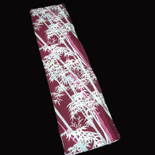 Load image into Gallery viewer, KK1452A1 Silk Kimono Fabric Vintage(1920-1950) Bamboo Brown 52.4x12.6in(133x32cm)
