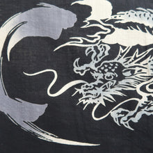 Load image into Gallery viewer, Men&#39;s Yukata Black Dragon Kansai Cotton #10358F3
