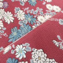 Load image into Gallery viewer, CC1006C1 Silk 8pcs Bundle Kimono Fabric White Orange 53.1x4.7in(135x12cm)
