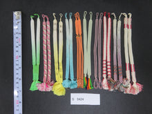Load image into Gallery viewer, S#5424 Silk Haori Himo Flat Braid 10pcs Bundle Pack
