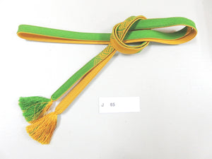 J#65 Silk Obijime Belt Tie Braided Cord 57.1in(145cm)