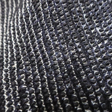 Load image into Gallery viewer, Silk Japanese Obiage Shibori Black 49.6x5.9in(126x15cm) A#10052
