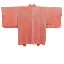 Load image into Gallery viewer, Haori Jacket Vintage(1950-1980) Vermillion Shibori Silk #10599C2
