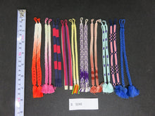 Load image into Gallery viewer, S#5245 Silk Haori Himo Flat Braid 10pcs Bundle Pack
