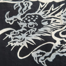 Load image into Gallery viewer, Men&#39;s Yukata Black Dragon Kansai Cotton #10358F3
