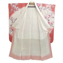 Load image into Gallery viewer, Furisode Pink Butterfly Floral pattern Tall Silk #11080A5
