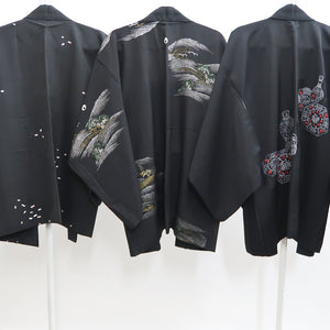 Bundle 15pcs Silk Haori Jacket Wholesale Bulk Free Shipping #533