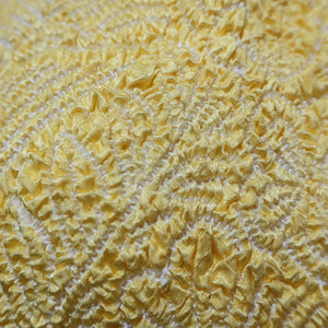 Silk Japanese Obiage Shibori Yellow 48.8x5.5in(124x14cm) A#10022