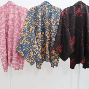 Bundle 15pcs Silk Haori Jacket Wholesale Bulk Free Shipping #677