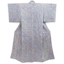 Load image into Gallery viewer, Kimono Blue Shibori Silk #10530B3

