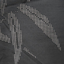 Load image into Gallery viewer, Haori Jacket Vintage(1950-1980) Black See-Through Leaves Silk #10629C3
