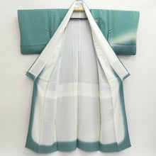 Load image into Gallery viewer, Kimono Light Green Fully Embroidered Camellia Silk #9655J2
