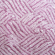 Load image into Gallery viewer, Haori Jacket Vintage(1950-1980) Pale Purple Magenta Full Shibori Wave Silk #10800D5
