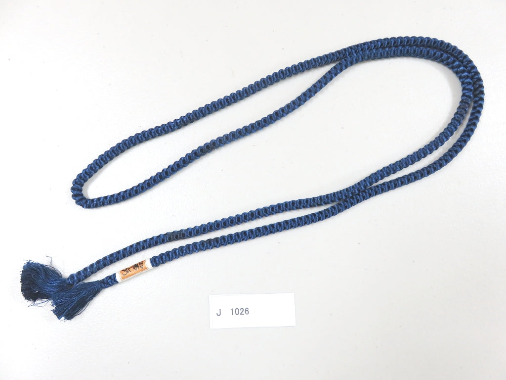 J#1026 Silk Obijime Belt Tie Braided Cord 55.1in(140cm)