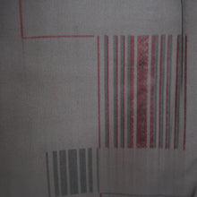 Load image into Gallery viewer, Kimono Vintage(1950-1980) Black Red See-Through Silk #10271E4
