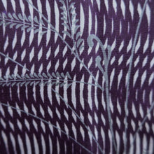 Load image into Gallery viewer, Haori Jacket Vintage(1950-1980) Purple Ryusui Botanical Silk #11010A1
