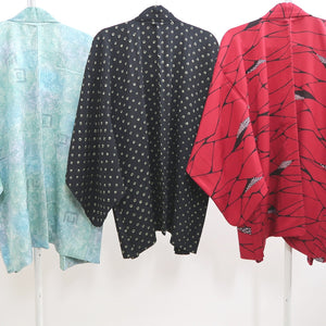 Bundle 15pcs Silk Haori Jacket Wholesale Bulk Free Shipping #635