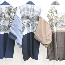 Load image into Gallery viewer, Bundle 12pcs Silk Vintage Men&#39;s Graphic Lining Haori Jacket Free Shipping #718
