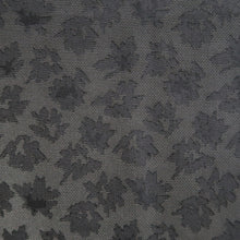 Load image into Gallery viewer, Haori Jacket Vintage(1950-1980) Black Sheer Botanical Silk #10890E4
