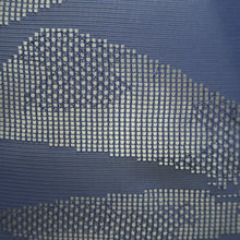 Load image into Gallery viewer, Haori Jacket Blue Sheer Folding Fan Silk #10900E5

