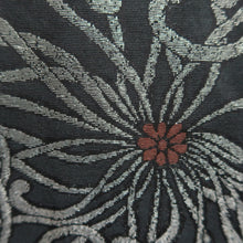Load image into Gallery viewer, Haori Jacket Vintage(1950-1980) Black Silver Rangiku Silk #10183D5
