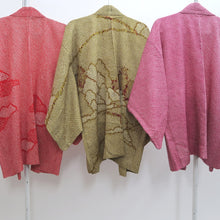 Load image into Gallery viewer, Bundle 12pcs Silk Vintage Full Shibori Haori Wholesale Bulk Free Shipping #493
