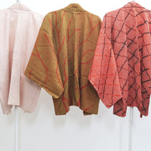 Load image into Gallery viewer, Bundle 12pcs Silk Vintage Full Shibori Haori Wholesale Bulk Free Shipping #507
