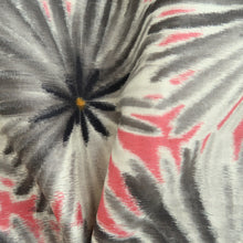 Load image into Gallery viewer, Haori Jacket Vintage(1920-1950) Gray Reddish Pink Meisen Chrysanthemum Silk #11040A3

