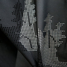 Load image into Gallery viewer, Haori Jacket Black Sheer Mountain Landscape Silk #10960F3
