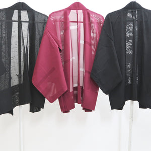 Bundle 12pcs Silk See-Through Haori Jacket Wholesale Bulk Free Shipping #516