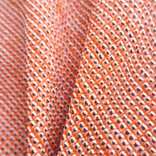 Load image into Gallery viewer, Haori Jacket Vintage(1950-1980) Vermillion Shibori Silk #10599C2
