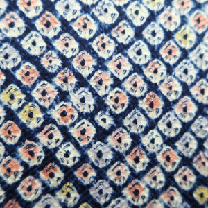 Kimono Blue Shibori Silk #10530B3