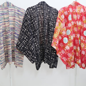 Bundle 15pcs Silk Haori Jacket Wholesale Bulk Free Shipping #698