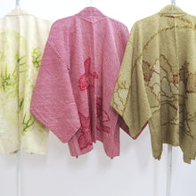 Load image into Gallery viewer, Bundle 12pcs Silk Vintage Full Shibori Haori Wholesale Bulk Free Shipping #722
