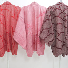 Load image into Gallery viewer, Bundle 12pcs Silk Vintage Full Shibori Haori Wholesale Bulk Free Shipping #751
