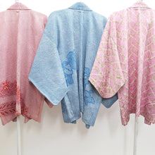 Load image into Gallery viewer, Bundle 12pcs Silk Vintage Full Shibori Haori Wholesale Bulk Free Shipping #545

