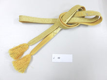 Load image into Gallery viewer, J#49 Silk Obijime Belt Tie Braided Cord 57.1in(145cm)
