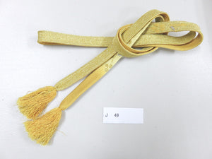 J#49 Silk Obijime Belt Tie Braided Cord 57.1in(145cm)