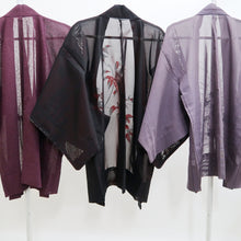Load image into Gallery viewer, Bundle 12pcs Silk See-Through Haori Jacket Wholesale Bulk Free Shipping #621
