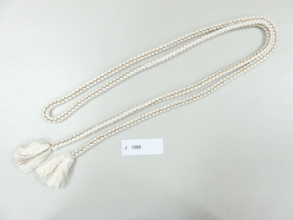 J#1088 Silk Obijime Belt Tie Braided Cord 61.0in(155cm)