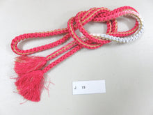 Load image into Gallery viewer, J#19 Silk Obijime Belt Tie Braided Cord 57.1in(145cm)
