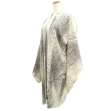 Load image into Gallery viewer, Haori Jacket Vintage(1950-1980) Cream white Tree Silk #11011A1
