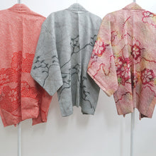 Load image into Gallery viewer, Bundle 12pcs Silk Vintage Full Shibori Haori Wholesale Bulk Free Shipping #485
