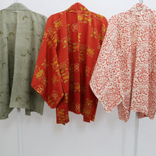 Load image into Gallery viewer, Bundle 15pcs Silk Haori Jacket Wholesale Bulk Free Shipping #674

