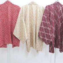 Load image into Gallery viewer, Bundle 12pcs Silk Vintage Full Shibori Haori Wholesale Bulk Free Shipping #786
