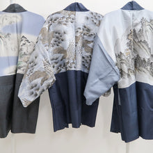 Load image into Gallery viewer, Bundle 12pcs Silk Vintage Men&#39;s Graphic Lining Haori Jacket Free Shipping #718
